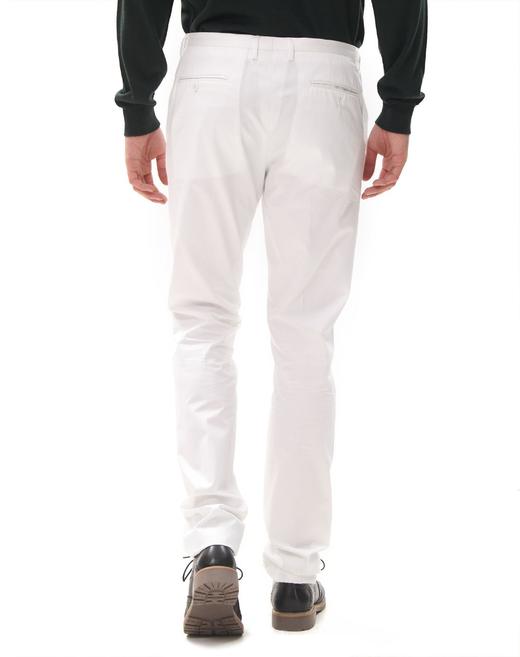 8033996748382 安普里奥·阿玛尼Emporio Armani 男士白色全棉长裤 商品图1