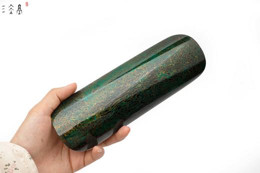 三希堂  流霞系列  犀皮金漆茶则 商品图13