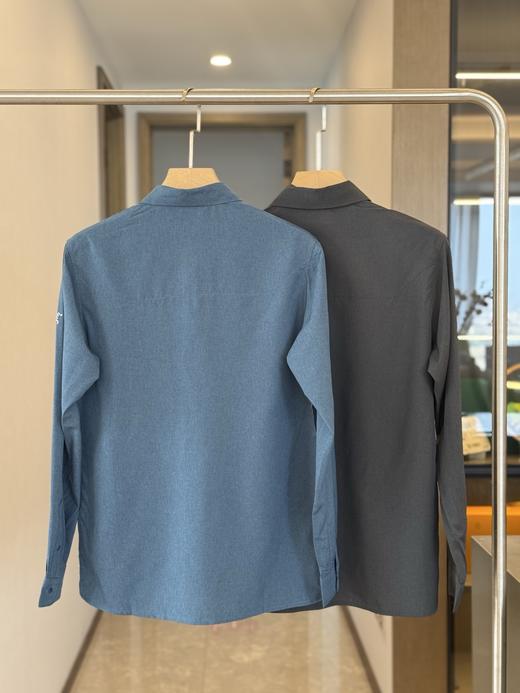 点此购买 始祖鸟春秋季男士梭织商务休闲速干衬衫衬衣 bk 311172 商品图1