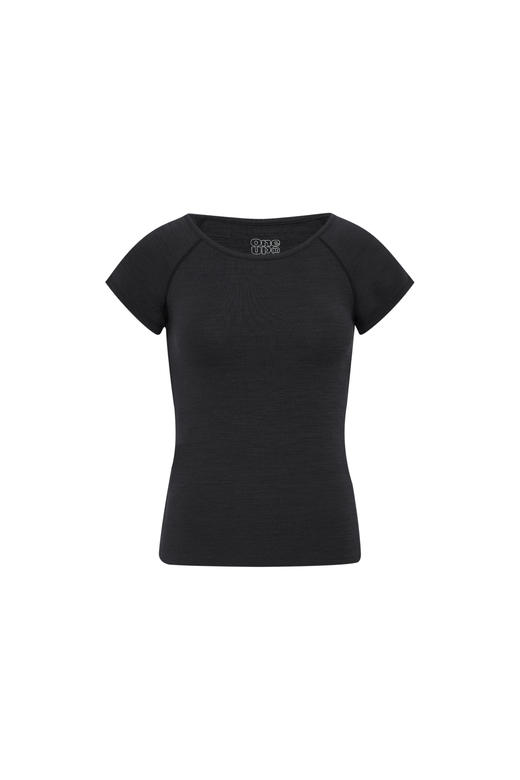 oneup运动插肩合身短袖T恤 商品图5