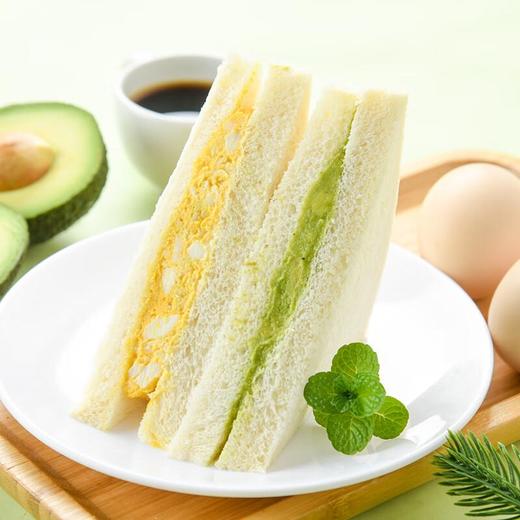 鸡蛋沙拉牛油果酱三明治100g 商品图0
