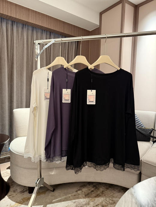 susu蕾丝竹节棉（锁 商品图2