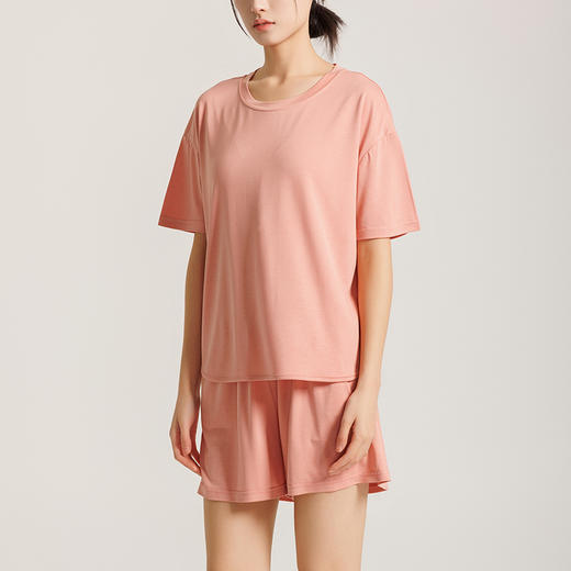 weyo女士夏季冰丝棉宽松背心裤子家居服套装1572-1573 商品图1