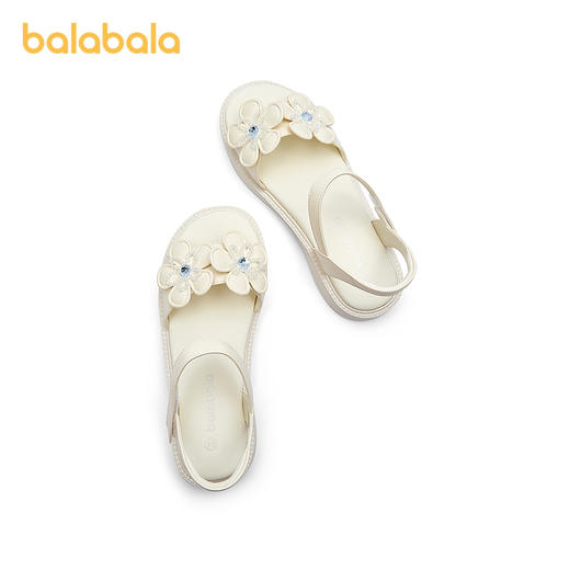 巴拉巴拉童鞋儿童凉鞋女童鞋子外穿软底鞋夏季休闲鞋甜美文艺时尚 商品图4
