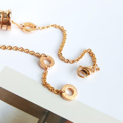 【95新】BVLGARI宝格丽B.zero1系列350684/BR857254 18K玫瑰金弹簧小蛮腰手链女士现售价：8080！240225TJ22 商品图5