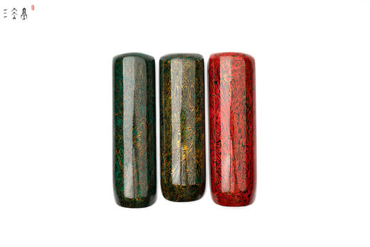 三希堂  流霞系列  犀皮金漆茶则 商品图4