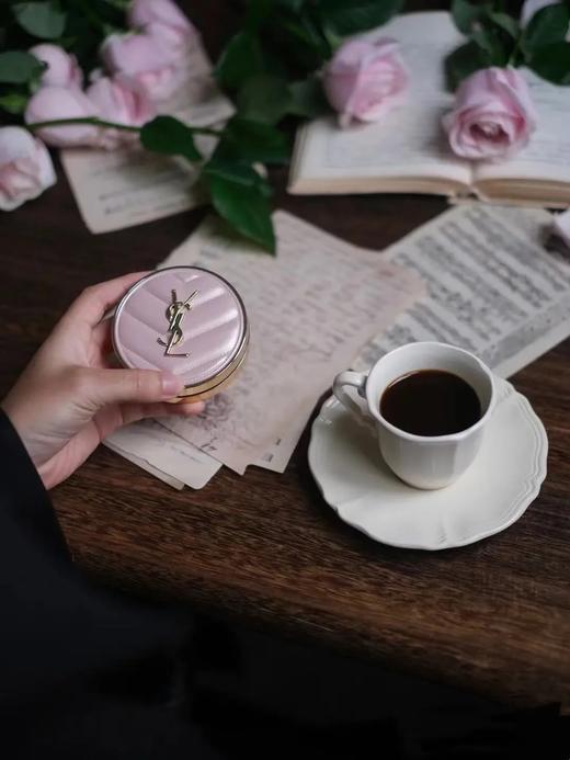 D030619新款冰川粉嫩色质感皮纹限量皮革粉气垫 商品图7