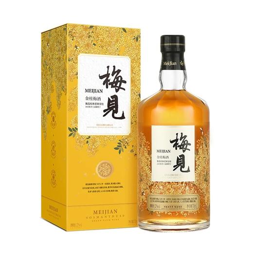 梅见 12度金桂梅酒 750ml/盒 商品图0