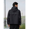 GXG男装 户外连帽通勤反光印花简约休闲夹克外套 25年春热卖 商品缩略图3