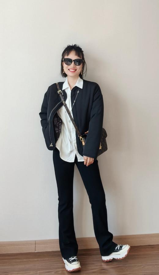 白百合同款腰果花内衬简约小棉袄 商品图0