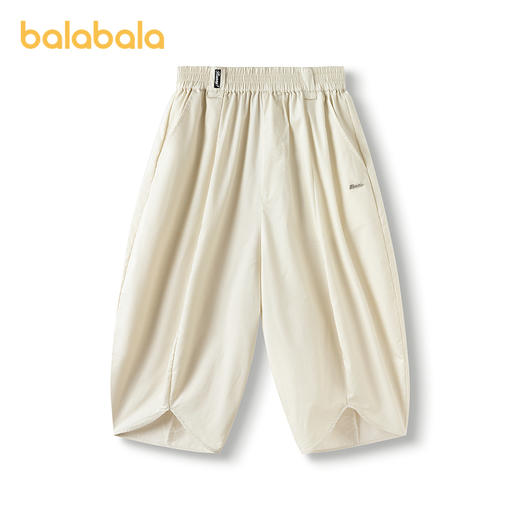 巴拉巴拉童装儿童七分裤女童夏季款中大童速干裤子休闲裤时尚百搭 商品图0