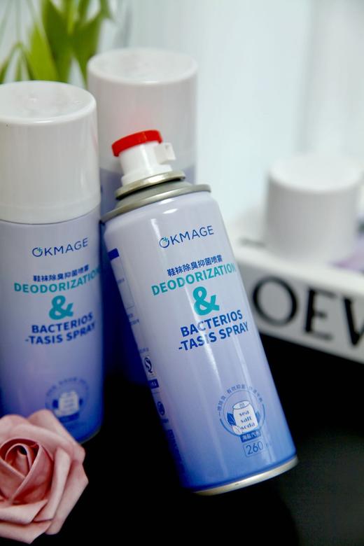 【3瓶】okmage 鞋袜抑菌除臭喷雾260ml/瓶 商品图6