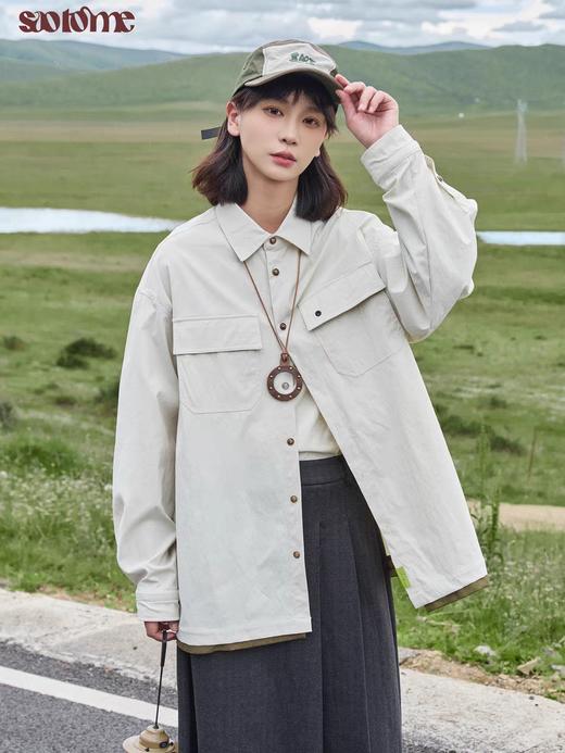 早乙女惠子saotome/STMCS243258/工装户外衬衫 商品图0