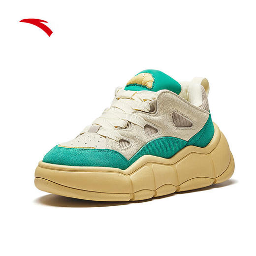 安踏（ANTA）特香包丨板鞋男春季新款厚底增高运动鞋面包鞋 112448072 商品图1