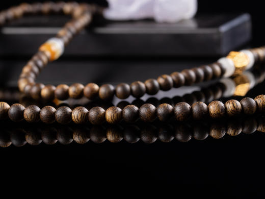 XY0044原创沉香+翡翠紫色貔貅套链2️⃣ 商品图7