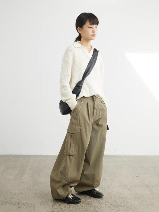 步履不停/5A43141C/工装阔腿裤 商品图0