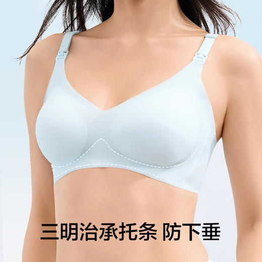 【新品上新】有棵树「3/4杯」木糖醇凉感孕妇防下垂哺乳内衣孕期专用 商品图4