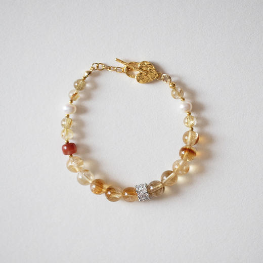 「UP · 时来运转」黄色系手串（单圈） 商品图1