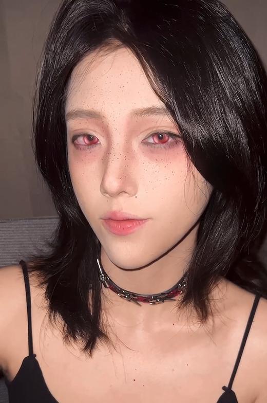 现货ninamond日抛美瞳合集(两片装)cos 【白瞳血泪/红瞳血泪/乌鸦眼泪/生灵中邪（重瞳子红）/实验体1号/虚构血斑/黑瞳沙子/阿弥壳断层/至死不渝/致命蝴蝶】 商品图4