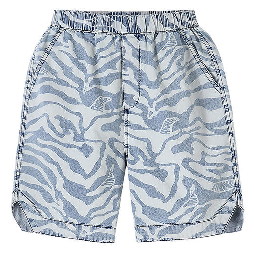 男童全腰牛仔中裤夏季新款安奈儿童装实体店同款AB526640 商品图5