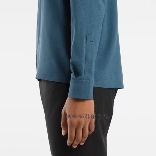 点此购买 始祖鸟春秋季男士梭织商务休闲速干衬衫衬衣 bk 311172 商品图6