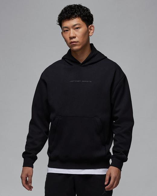 Nike耐克Jordan Sport Hoop Fleece Dri-FIT 男子速干针织套头连帽衫HF0281-010 商品图0
