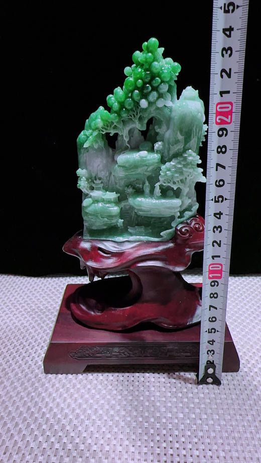 620895翡翠摆件【高山流水】 商品图2