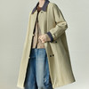 【品牌原单，**谷同款】莱赛尔英伦风宽松拼接风衣女外套，清冷知性感风衣 商品缩略图3