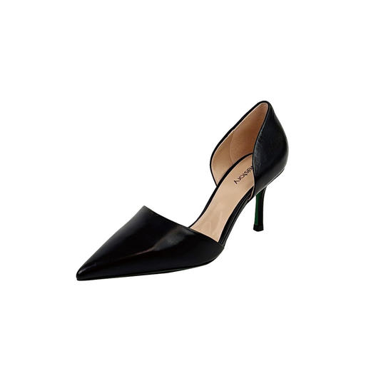 westory2024年夏季新款法式优雅细高跟尖头包头空鞋24AH57491 商品图1