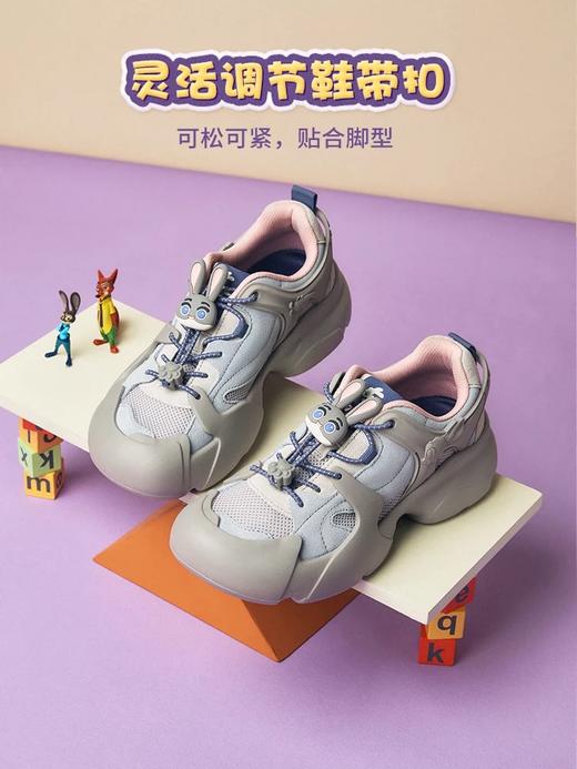 TEENMIX天美意 疯狂动物城联名 丑萌休闲鞋大头鞋女厚底运动鞋子2025春新款 商品图1
