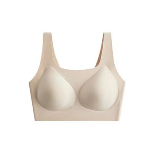 【隐形无痕】橡皮擦内衣女夏季内搭无钢圈大胸显小胸背心式文胸罩 商品图10