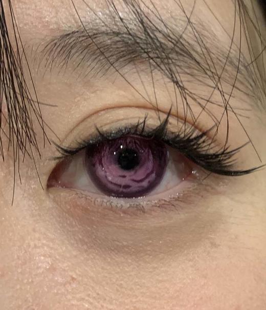 illusionDuck 半年抛  像素玫瑰星 直径14.5mm着色13.9mm 商品图2