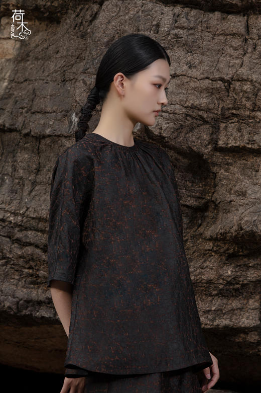 荷木HEMU丨泥行·短衫 商品图3