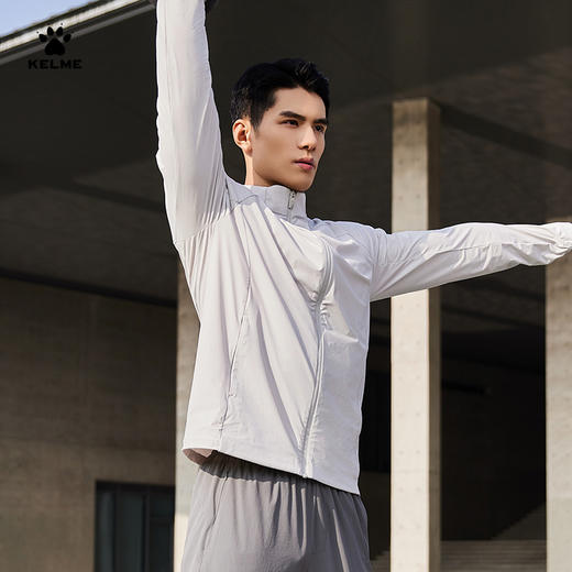 卡尔美2025新款综训系列男士针织外套 商品图10