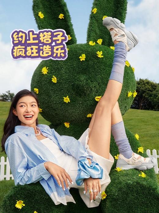 TEENMIX天美意 疯狂动物城联名 厚底丑萌休闲鞋女运动玛丽珍鞋子2025春新款 商品图4