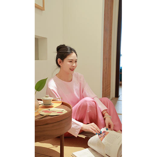 【抖音专属】阔腿裤（25709088龙膏烛高定款） 商品图4