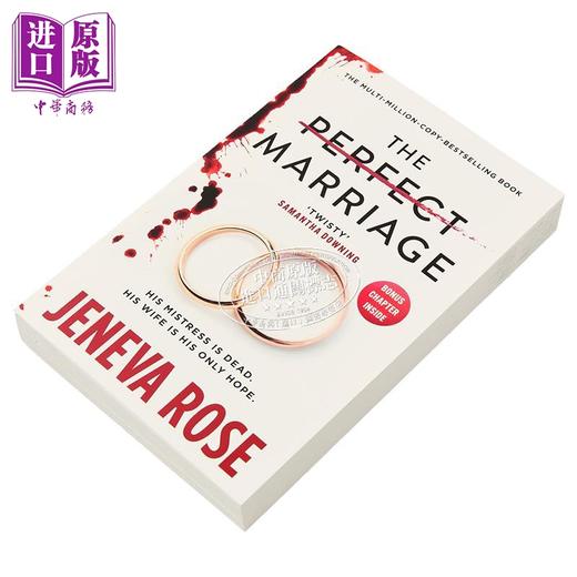 【中商原版】婚姻	The Perfect Marriage 英文原版 Jeneva Rose 惊悚流行小说 商品图1