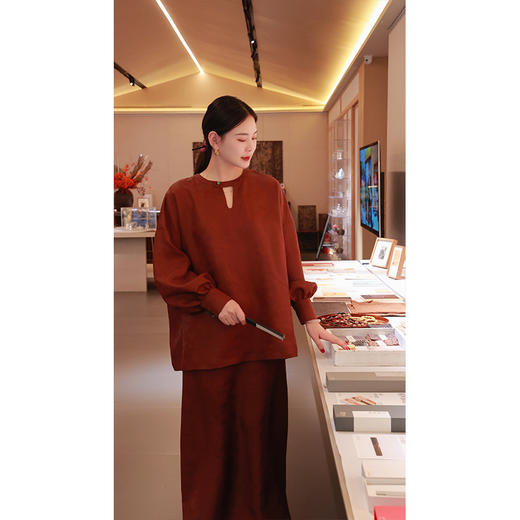 【抖音专属】新中式上衣(25708032龙战高定款） 商品图3