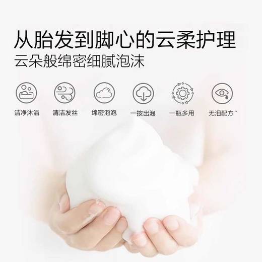 一页洗护二合一婴童洗发水沐浴露0岁+宝宝可用儿童沐浴乳官方正品 商品图2