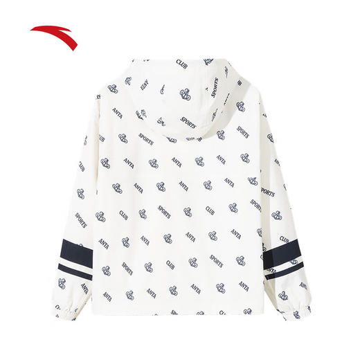 安踏（ANTA）梭织薄外套 女子2025年夏季潮流百搭外套复古休闲上衣162518603 商品图6