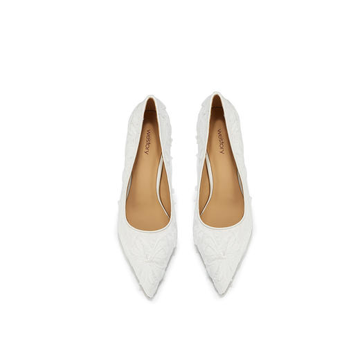 westory春秋高脚小细跟皮鞋通勤尖头纯色单鞋W23CE72981 商品图1