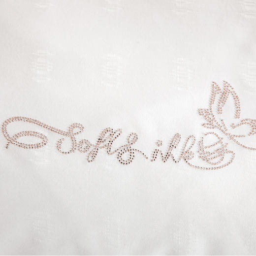 多喜爱 南风晓梦纯蚕丝春秋被/冬被/子母被【100%纯蚕丝】【全棉面料】【手工钉花】【提花工艺】【20CM加长检测口】【织带工艺】【礼盒包装】野生有机蚕丝 中长丝绵 盈润 A类标准 商品图5