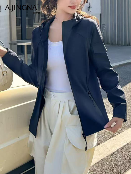 【轻便夹克】阿菁娜城市轻户外运动夹克F30C207022 商品图1