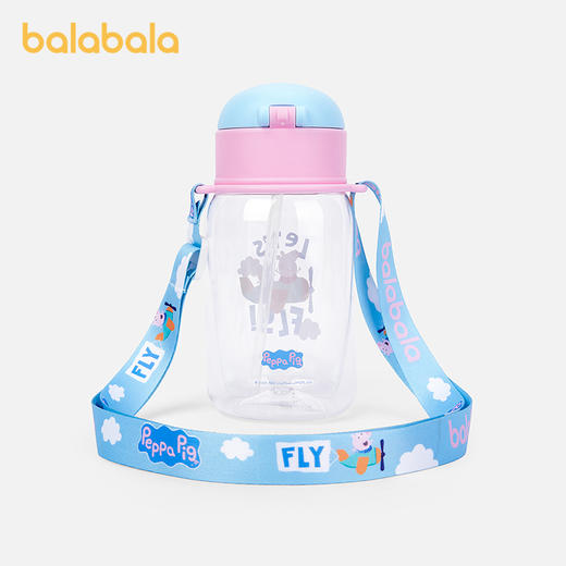 【小猪佩奇IP】巴拉巴拉儿童冷水杯女童吸管水杯便携可爱 商品图2