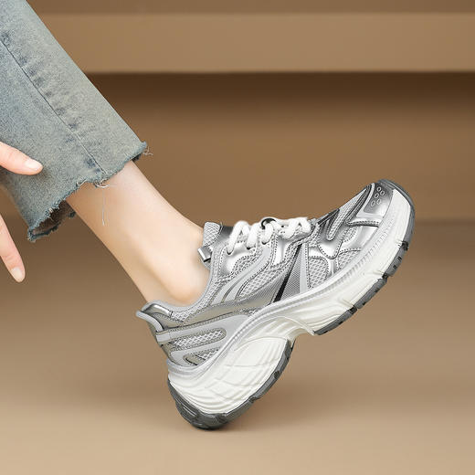 品质好货|Safiya/索菲娅2025复古厚底休闲机能风运动老爹鞋SF43112702 商品图5