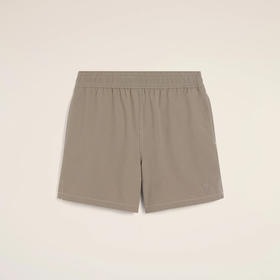 AMI 男士心形徽标刺绣休闲短裤 灰色 HBW006 PA0027 0952