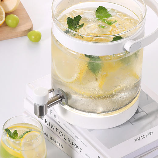 浦利顿养生桶养生壶3L带水龙头家用多功能 商品图3