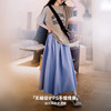 马登浅春系baby蓝无袖连衣裙休闲沙滩度假长裙春夏法式抽褶裙子女 商品缩略图4