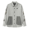 ONIARAI/鬼洗25春夏新品泥棒蓝十二神绣花牛仔男式衬衫 N140029 商品缩略图3