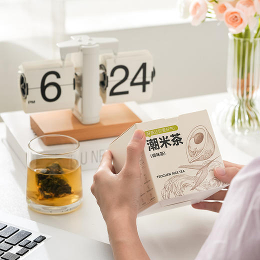 茶秘密 潮米茶 潮米乌龙茶5g*5包+潮米茉莉绿茶5g*5包 I du家原创配方 焦香解腻 可冷泡可热泡 商品图5